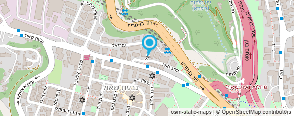 מפת הגעה אל קרן הכללי למשפחות במצוקה