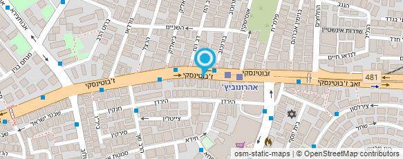 מפת הגעה אל עומרי עבודות גבס ושיפוצים