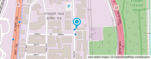 מפת הגעה אל נגריית ישראל