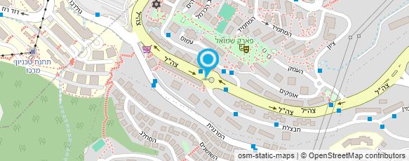 מפת הגעה אל ליזרד דיזיין LizarDDesign