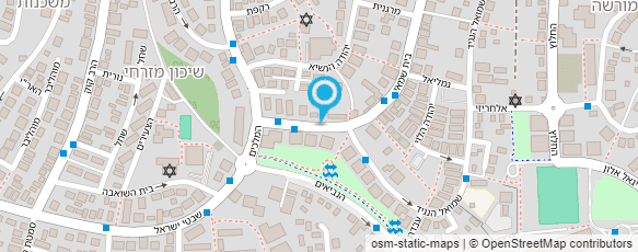 מפת הגעה אל עירית לביא גבולי - עיצוב פנים