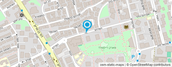 מפת הגעה אל פרופ' לנגביץ פנינה