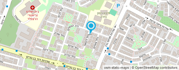 מפת הגעה אל הצהרון של אביטל