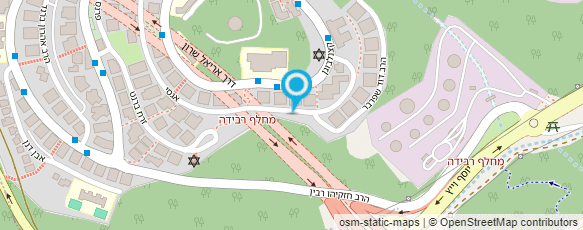 מפת הגעה אל אבידן שפנייר עריכת חופות