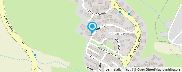 מפת הגעה אל תלמוד תורה ויז'ניץ