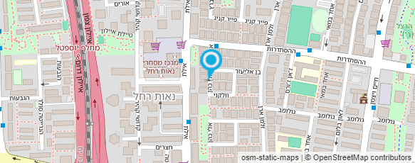 מפת הגעה אל אורן-סטודיו לבניית אתרים