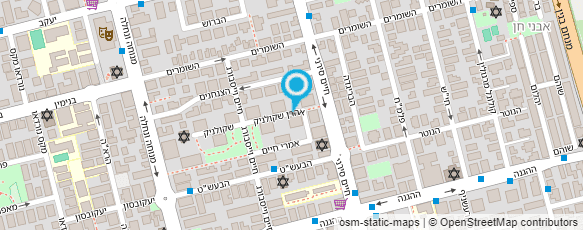 מפת הגעה אל רחל בן-ברוך שמלות כלה