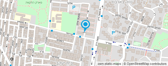 מפת הגעה אל מוניות אבי