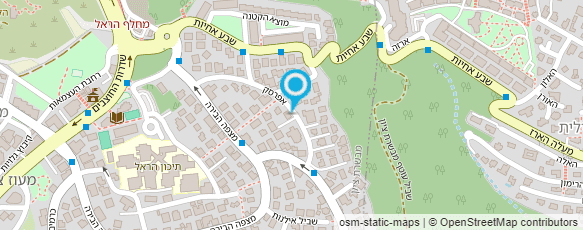 מפת הגעה אל צחי ציוד לכל האירועים