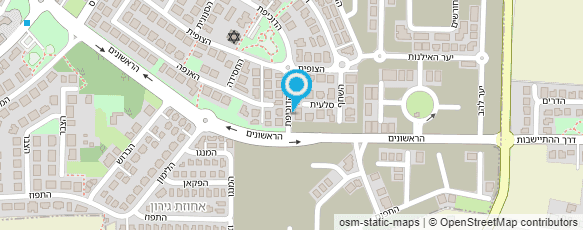 מפת הגעה אל מיכל גבעון