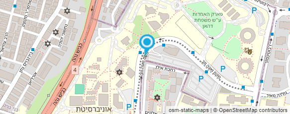 מפת הגעה אל ברוקדייל בר אילן