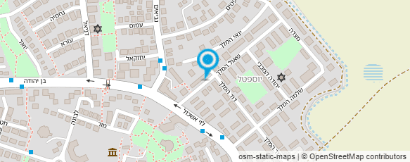 מפת הגעה אל רז חורי עיצוב שיער