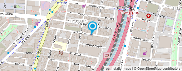 מפת הגעה אל המכונן-מרכז שירות מורשה רנו וניסאן