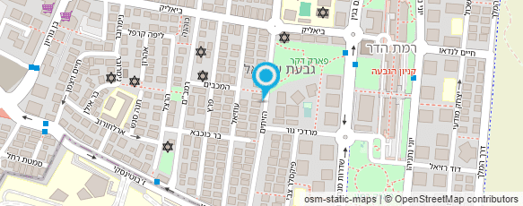 מפת הגעה אל רחל לאופר לאוכלוסיה דתית וחרדית