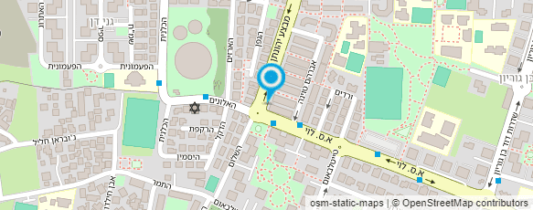 מפת הגעה אל טל עיצוב שיער