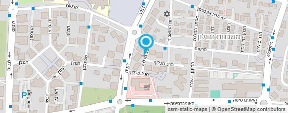 מפת הגעה אל חיים מכלוף - איטום