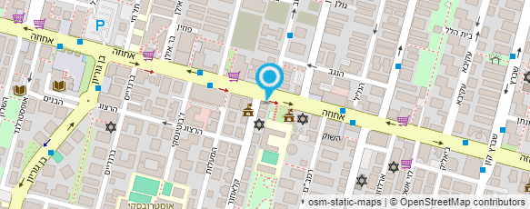 מפת הגעה אל מאסטרו - גלידה איטלקית משובחת