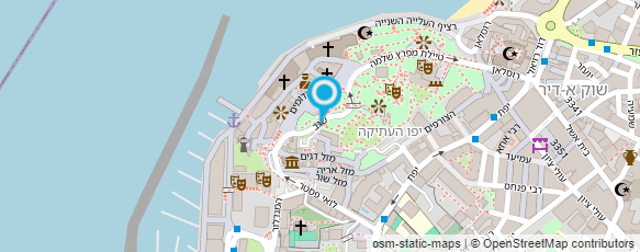 מפת הגעה אל באוהאוס יפו העתיקה