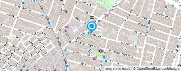 מפת הגעה אל יוספה אבן שושן – ביה"ס לכתיבה