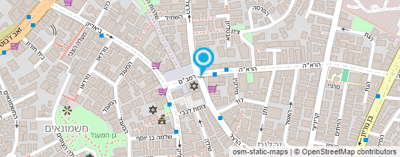 מפת הגעה אל מני אנצר-מטפל זוגי