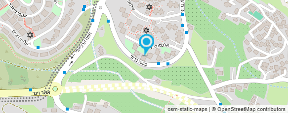 מפת הגעה אל ענת שושני