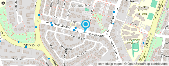 מפת הגעה אל אסתר אהרונוביץ