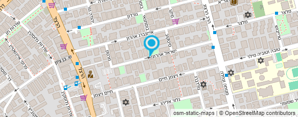 מפת הגעה אל רוית - איפור ועיצוב גבות