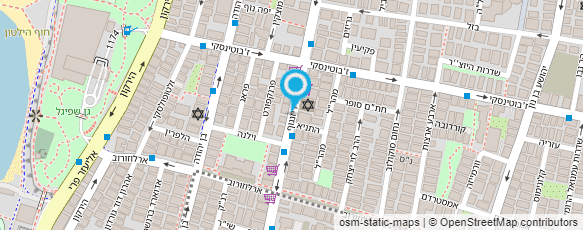 מפת הגעה אל יעקב דוק-שמלות כלה