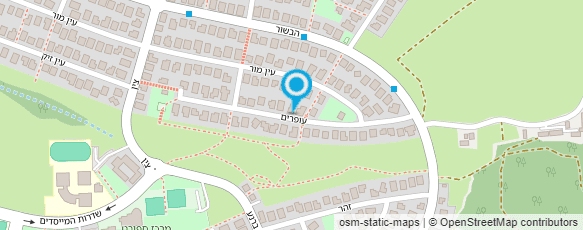 מפת הגעה אל אורנה לב - האר"י