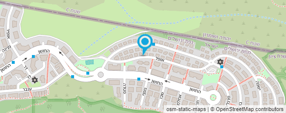 מפת הגעה אל אורלי נטורופתית-רפלקסולוגית בכירה