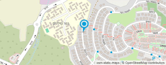 מפת הגעה אל רחל נבון אישית ומשפחתית