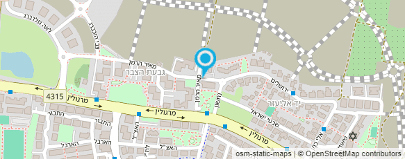 מפת הגעה אל משפחתון גחלילית