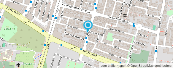 מפת הגעה אל חנן מרגלן