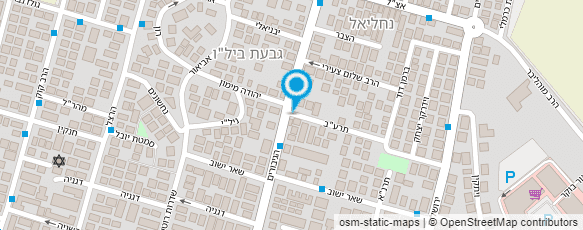 מפת הגעה אל לימור קורקוס-עיצובים מיוחדים