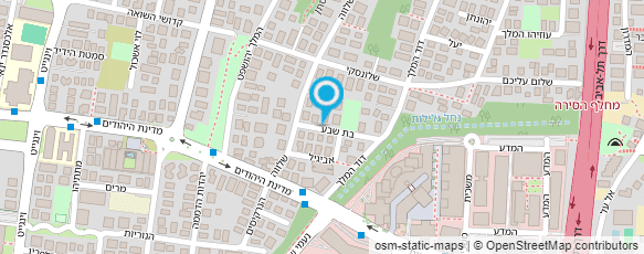 מפת הגעה אל טלי עמיעד מילשטיין טיפול פסיכולוגי לילדים