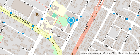 מפת הגעה אל פיצה פדאל