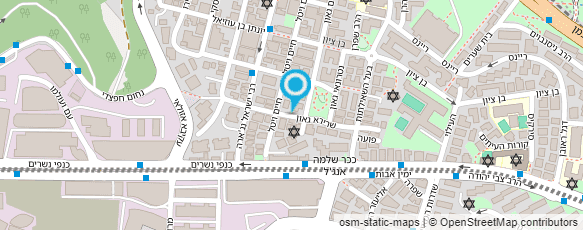 מפת הגעה אל דנינו שידוכים למגזר הדתי