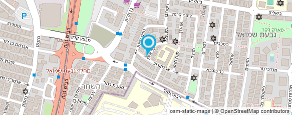 מפת הגעה אל חדוה סטודיו לשמלות כלה