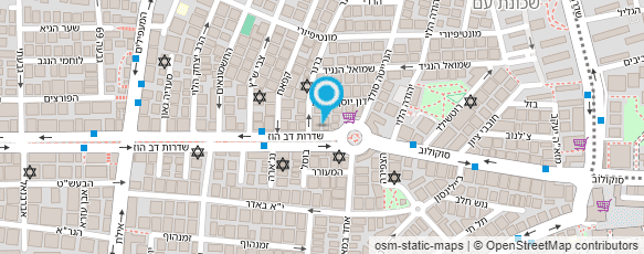 מפת הגעה אל דודא לפיצה