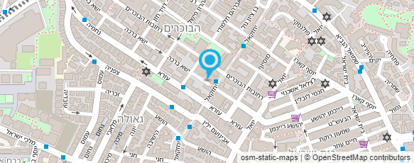 מפת הגעה אל אריה מסאג' רפואי ורפלקסולוגיה