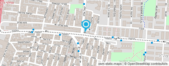 מפת הגעה אל דודא לפיצה