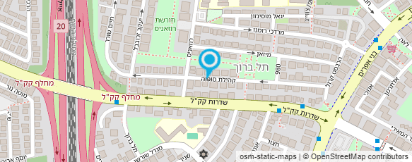 מפת הגעה אל דוד קורנפלד