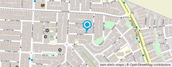 מפת הגעה אל ירון חבורה