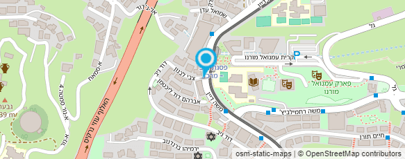 מפת הגעה אל ענבל הלחמות עדינות