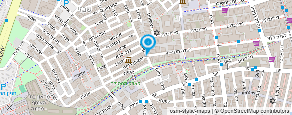 מפת הגעה אל קפה ריו