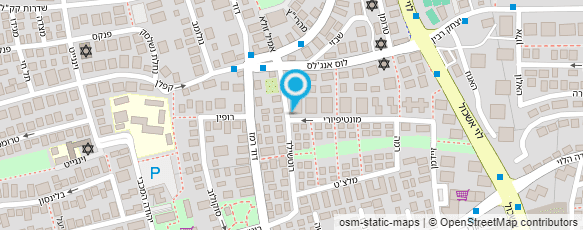 מפת הגעה אל אורית בן דרור