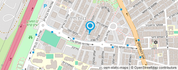 מפת הגעה אל הילה מאפרת מקצועית