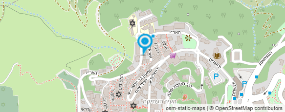 מפת הגעה אל דירת נופש-רותי חזין