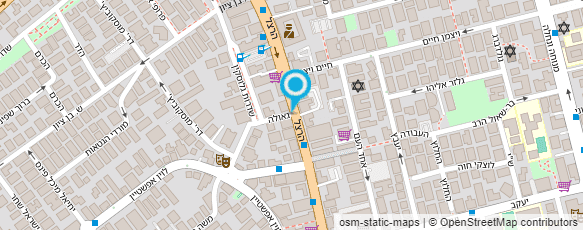 מפת הגעה אל סנדלריית ג'וני