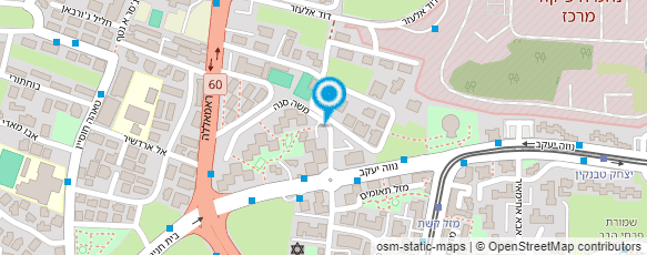 מפת הגעה אל ב. ניסנוב חברה לבניין מפת הגעה אל ב. ניסנוב חברה לבניין